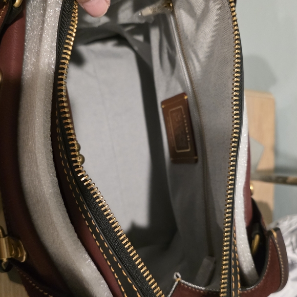 1941 COACH ROGUE 36 OXBLOOD SUEDE NEW! - Picture 10 of 12